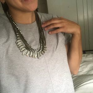 Madewell crystal necklace